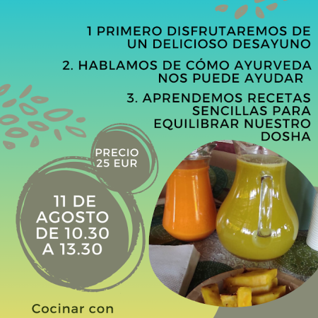 Taller domingo desayuno saludable - agosto 2024 Taller domingo desayuno saludable - agosto 2024