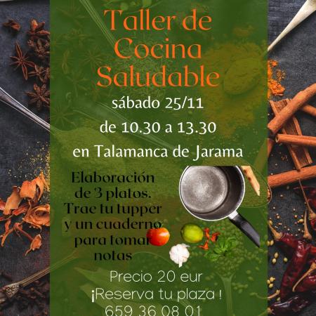 Taller Cocina Saludable - Noviembre 2023 Taller Cocina Saludable - Noviembre 2023