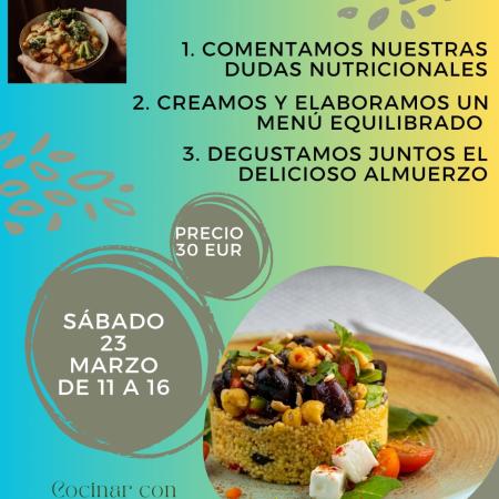 Taller de Cocina Vegetariana - marzo 2024 Taller de Cocina Vegetariana - marzo 2024