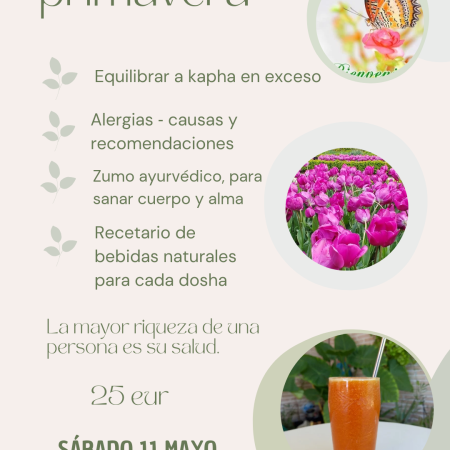 Sesión Ayurveda - mayo 2024 Sesión Ayurveda - mayo 2024