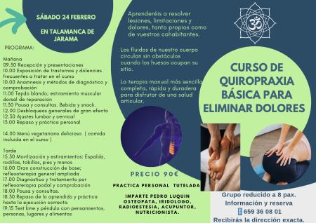 Curso de Quiropraxia básica para eliminar dolores Come Sana Mente
